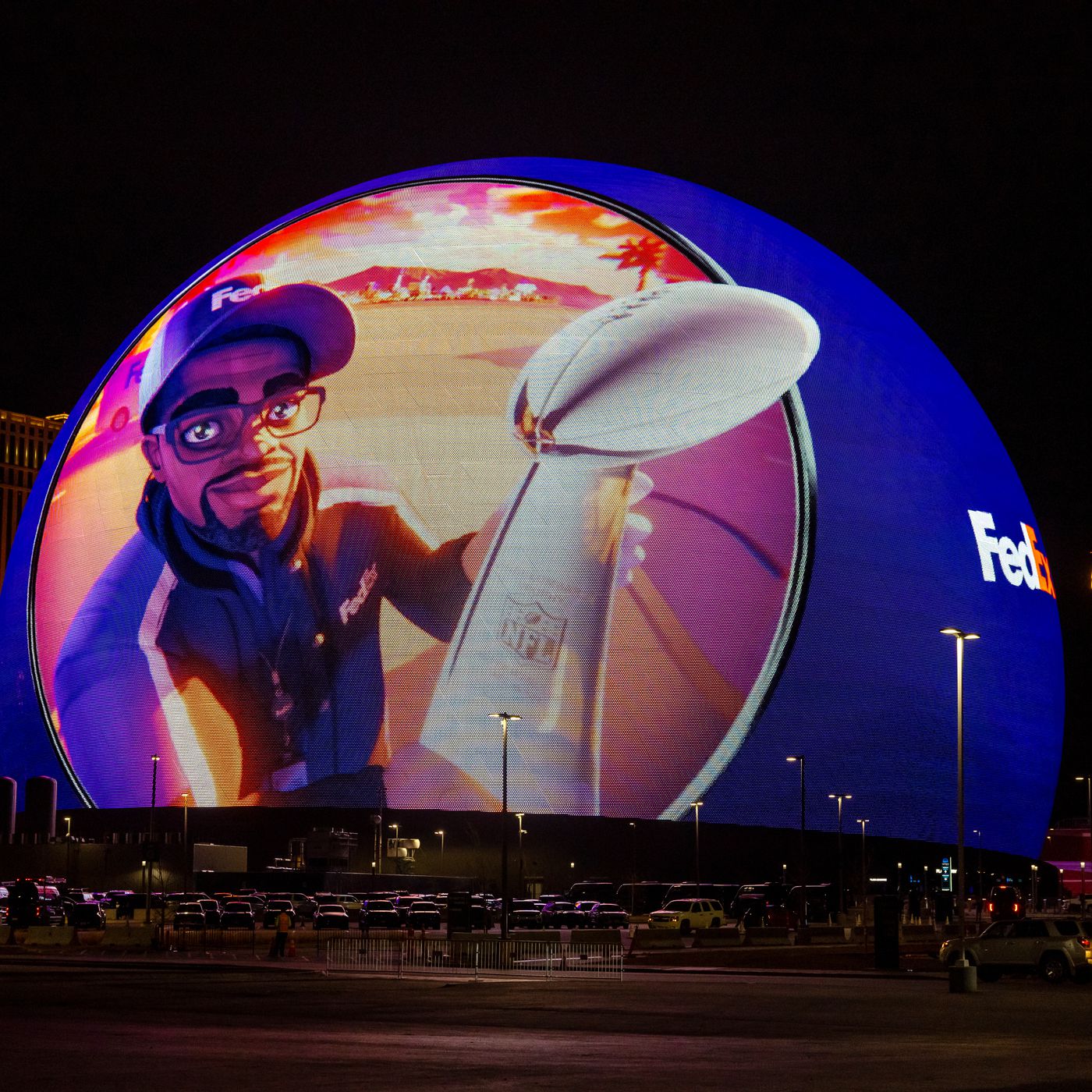 Super Bowl FedEx Commercial Dome